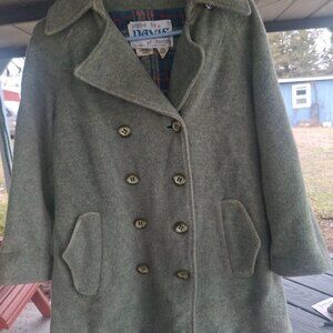 Vintage Wool Pea Coat